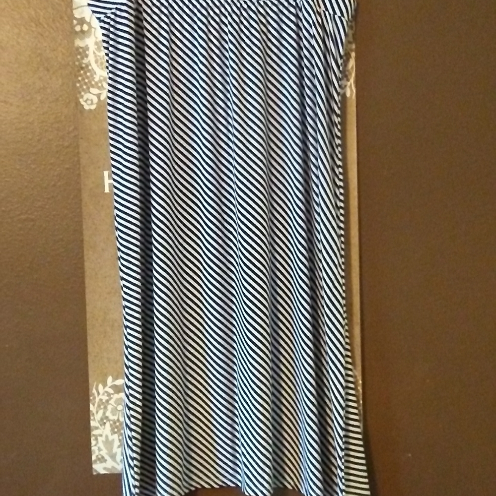 Striped Maxi Skirt